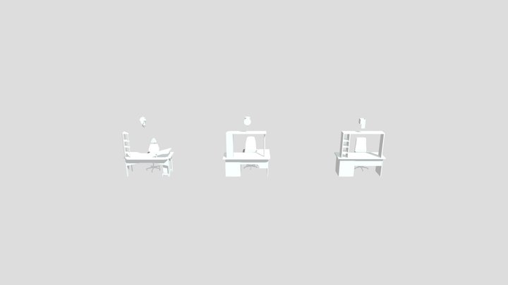 XYZ School: Dz Silhouette 3D Model