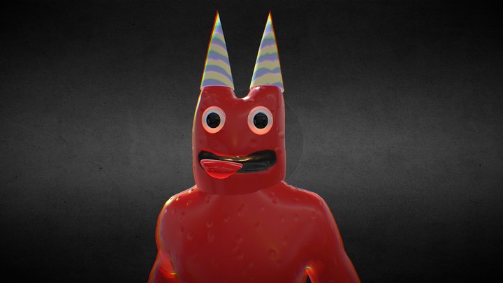 Meat-Ban - Buggy Huggy Banban 2 (FANMODEL) 3D Model