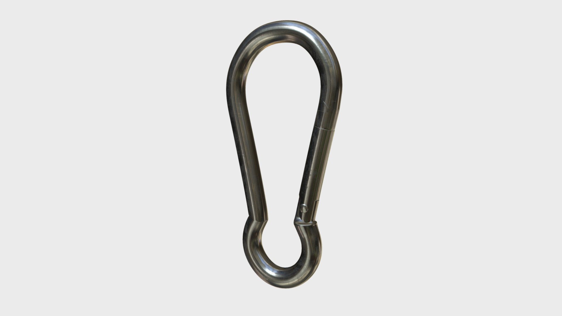 Carabiner cable clip