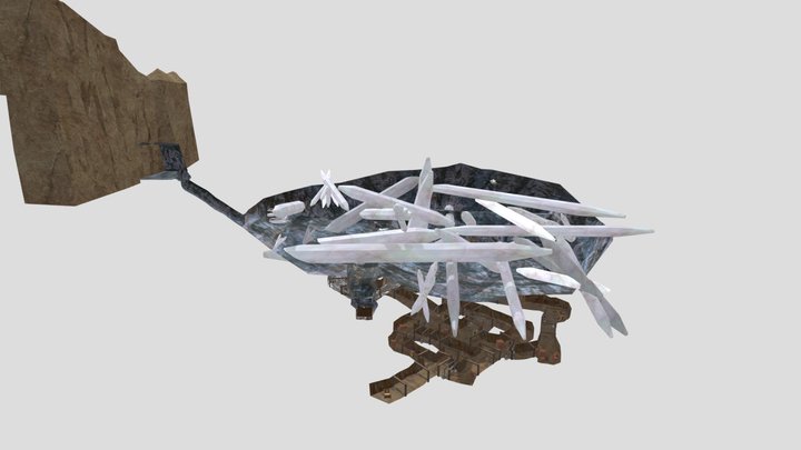 Og Gorilla Tag Caves Map 3D Model
