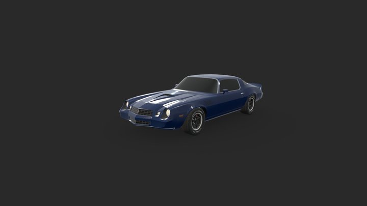 '78 Chevrolet Camaro 3D Model