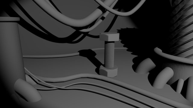 Bolt 3D Model
