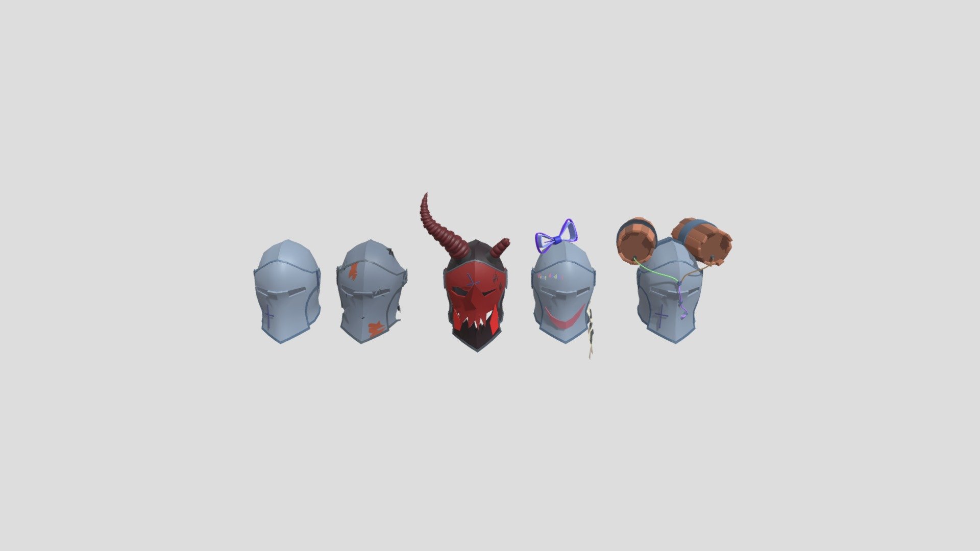 Helmet variations