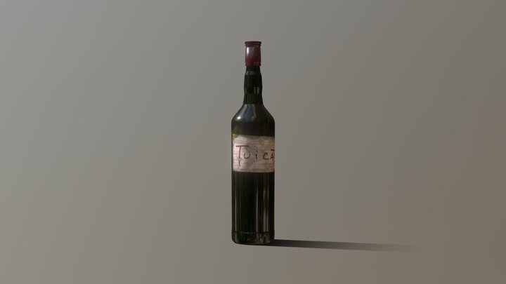 Vodka (Tuica) 3D Model