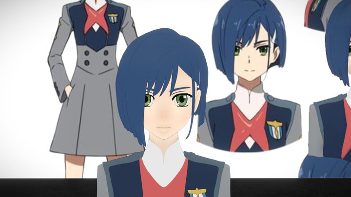 Ichigo Darling in the Franxx 3D Model