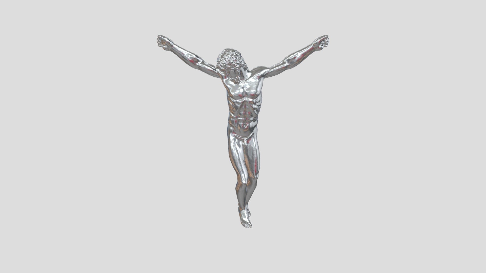 Crucifixion Sculpture - 3D model by illustratio [a3a1ca1] - Sketchfab