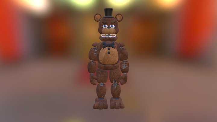 Whithered Freddy By EA 3D Model