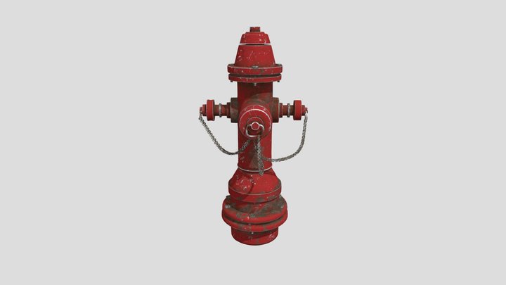 Fire Hydrant - Game Ready Assets