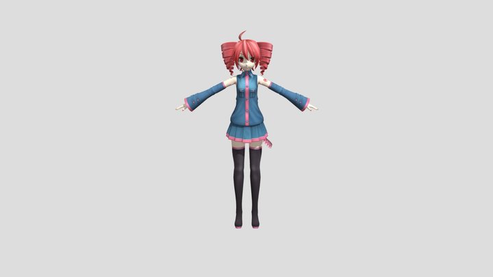 Anna 3D Model