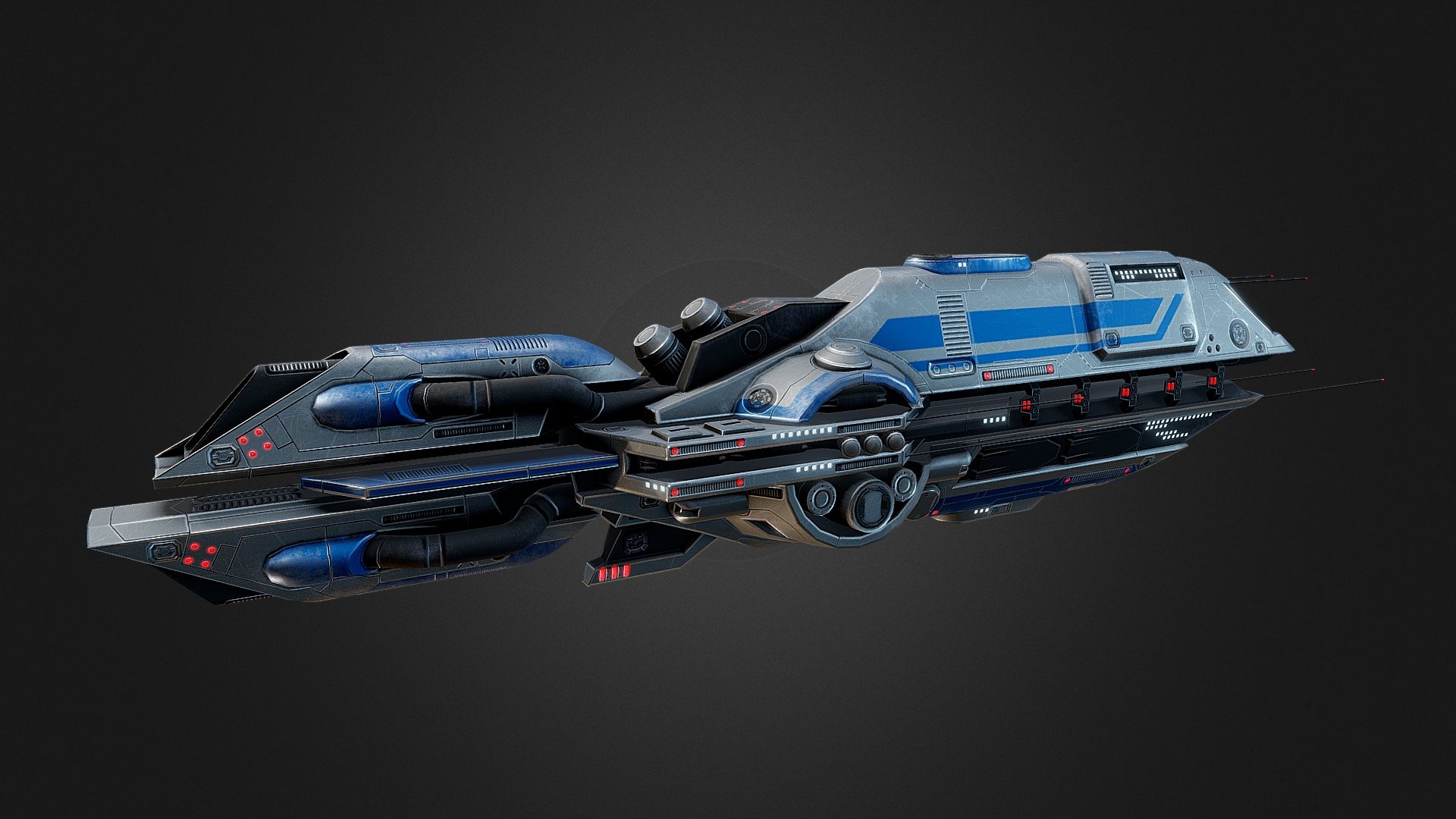 Homan Battlecruiser - Buy Royalty Free 3D Model By FORGE3D ...