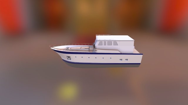 20161206 212046 3D Boat V7part02 3D Model