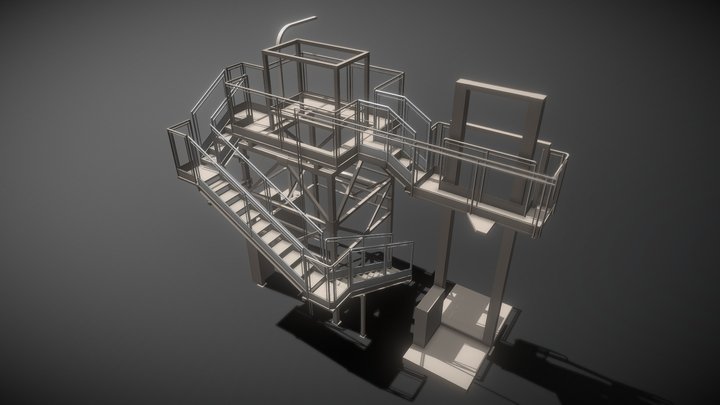 Plataforma - Thermoplastic Platforms 3D Model