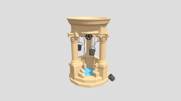 Greek well 3D Model