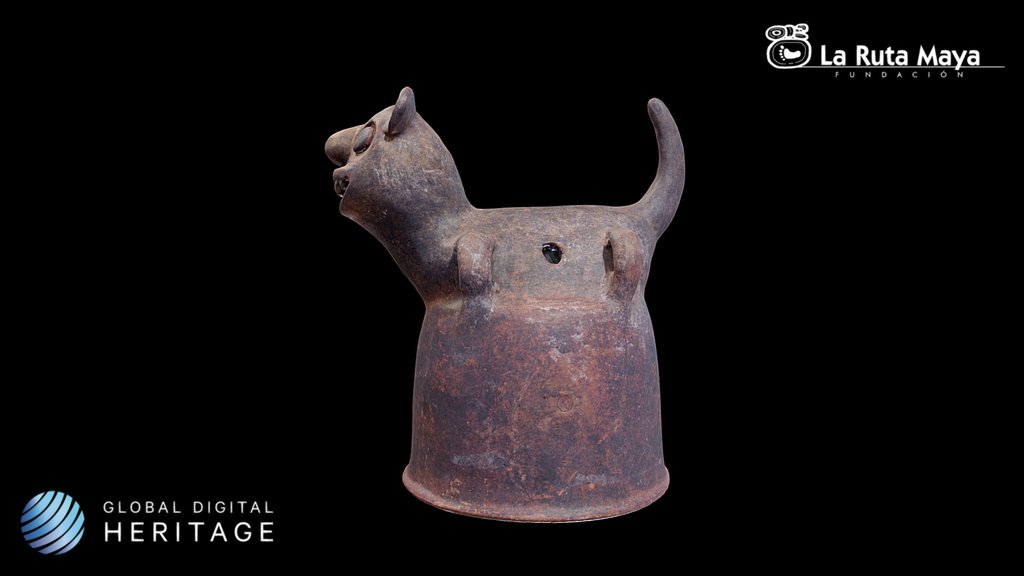 Feline-shaped Lid