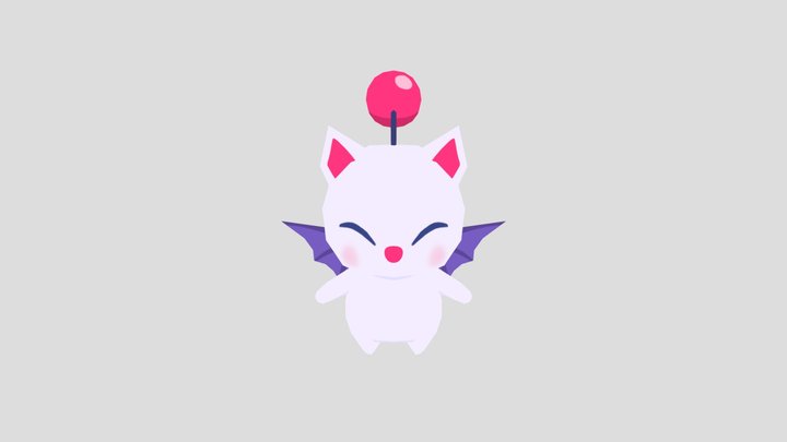 Moggle Final Fantasy 3D Model