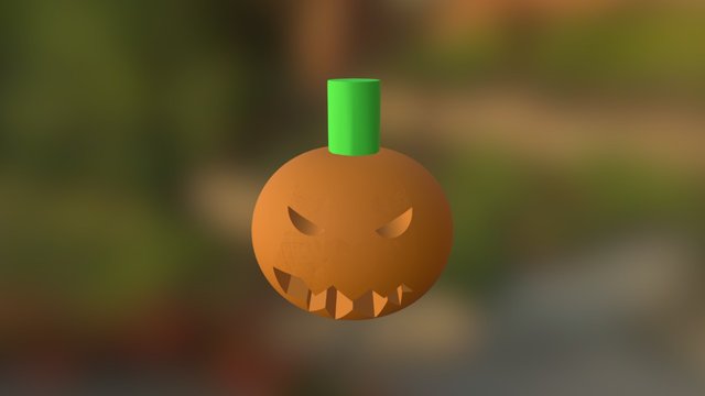 Pumpkin2 3D Model