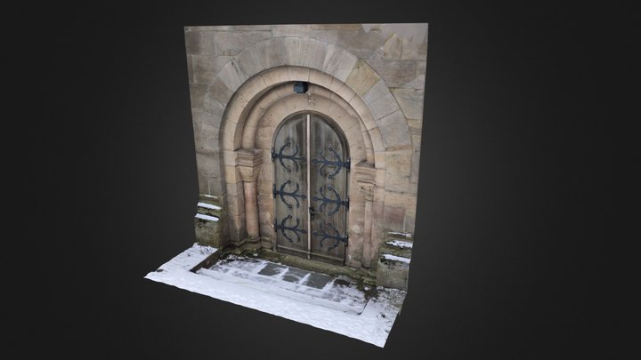 Abbey portal 3D Model
