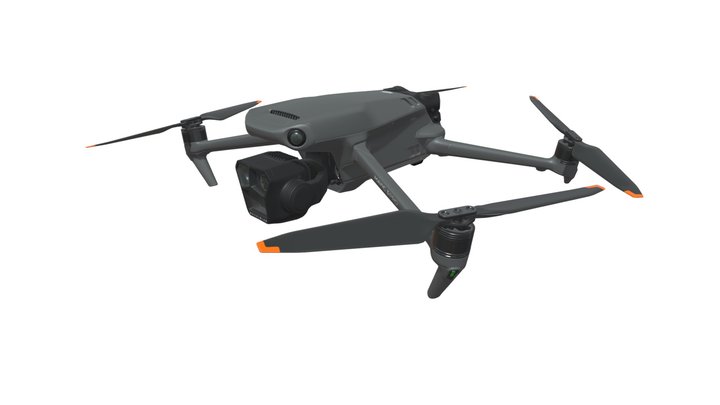 DJI Mavic 3 Pro 2024 3D Model