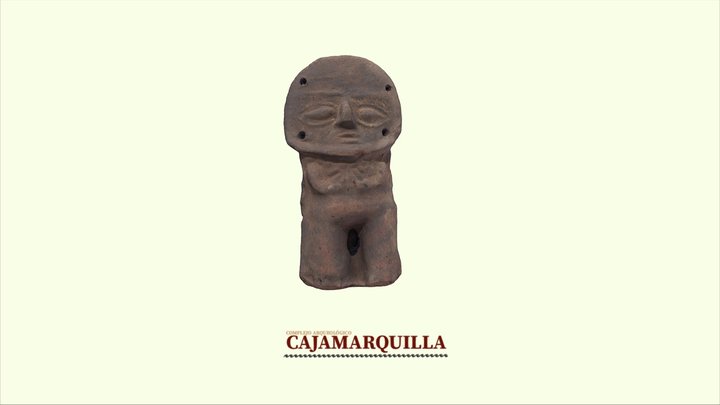 Figurina - P.A Cajamarquilla 3D Model