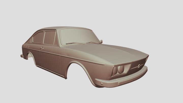 VOLKSWAGEN TL FRENTE BAIXA STL 3D Model