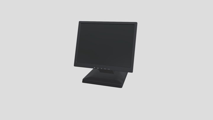 Monitor_podstavka 3D Model