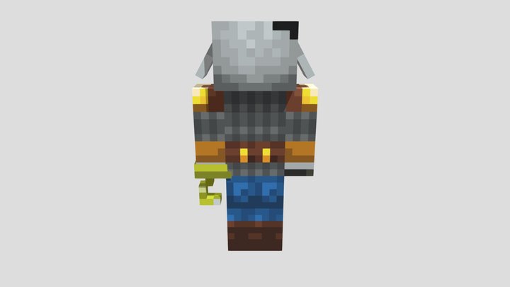 Piglin 3D Model