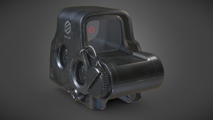 Holographic Sight - EOTECH HWS 3D Model