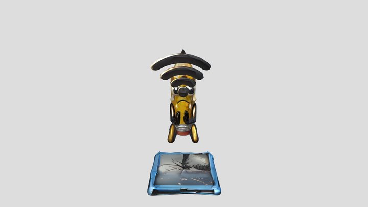 nooo my ipad (brainrot) 3D Model