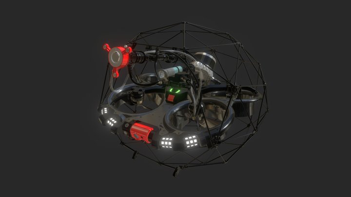 Elios 3 UT Drone 3D Model
