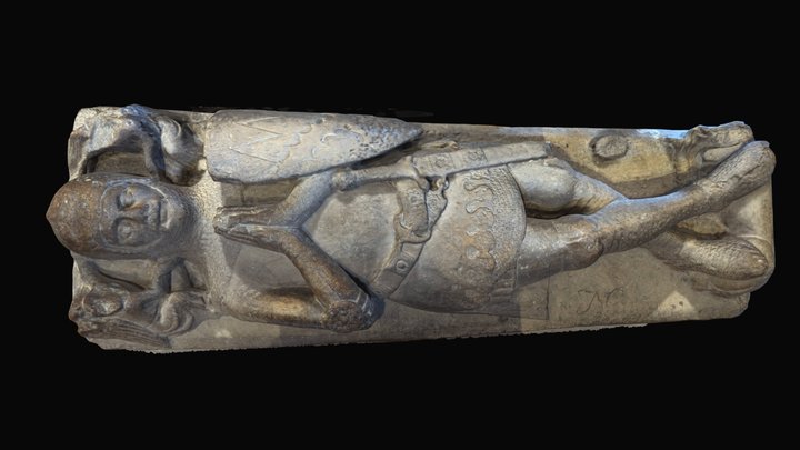 Pickering, military effigy 3D Model