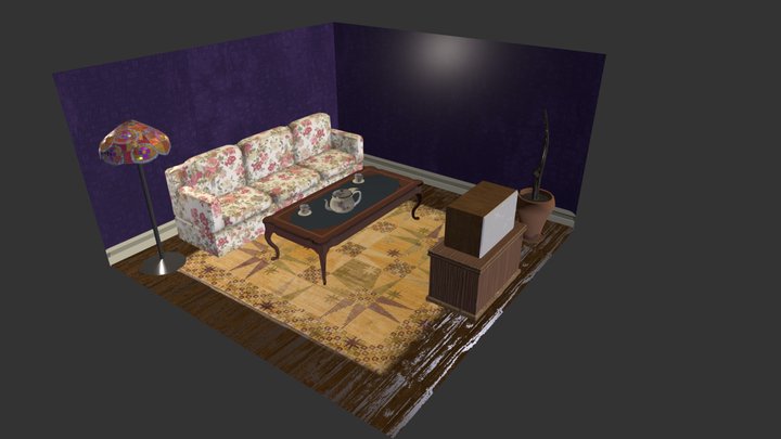 Grandma's House 3D Model