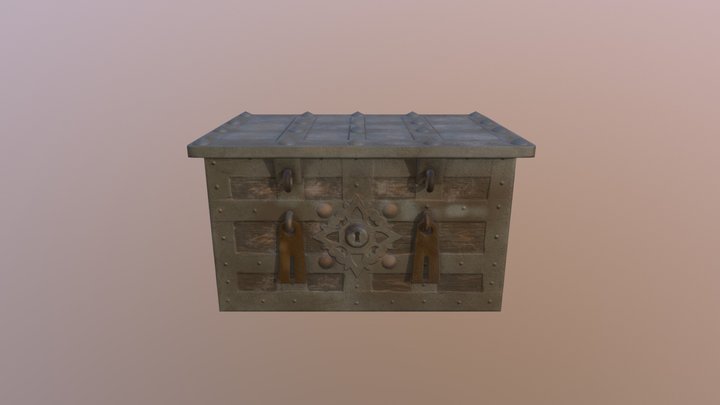 Old Chest 3D Model