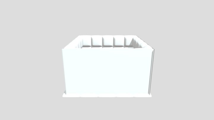 Psychiatry hospital room 3D Model