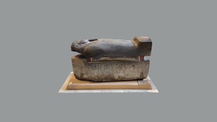 Sarcophagus of Ahmose-pen 3D Model