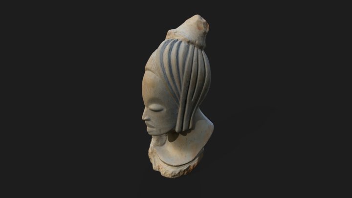 Statue Africa 3D Model