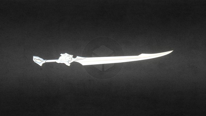 Genshin Impact 原神-吃虎魚刀 3D Model