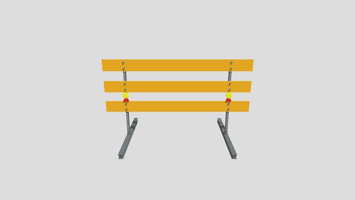 Road Closed 3D Model