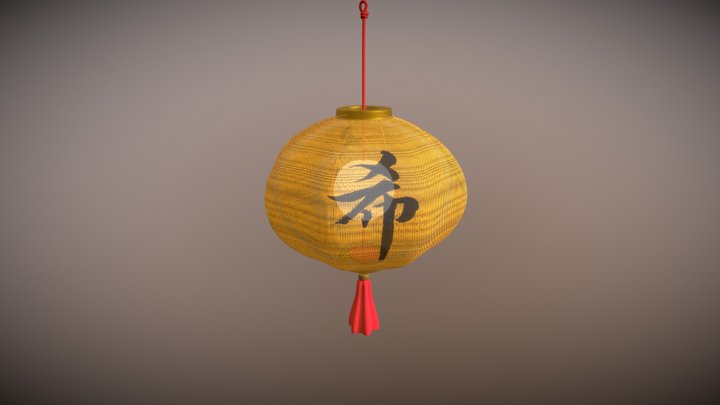Chinese Lantern 3D Model