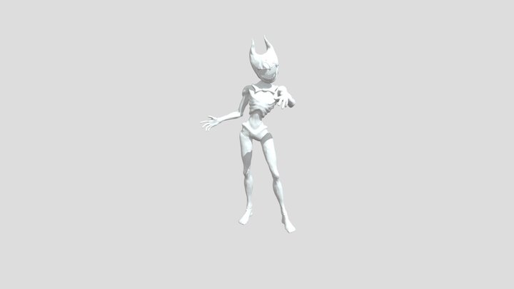 Ink Demon Flow 3D Model