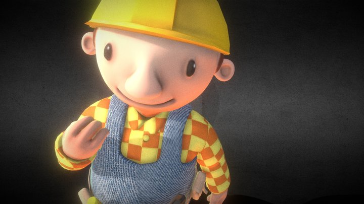 Bob The Builder 3D Model