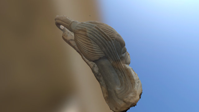 Statue en pierre de talc 3D Model