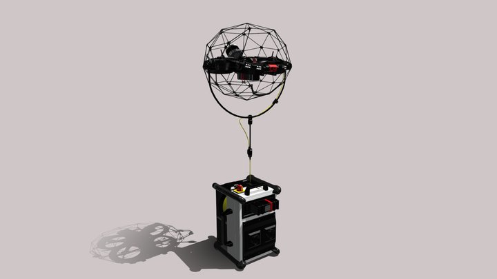 Elios 3 Tether Power Unit 3D Model