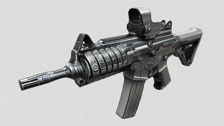 Ω𒁹⚔️𒁹Ω-Machine-Gun-['2'] – Modèle 3D gratuit STL