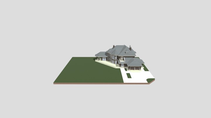 Репино Парк К650 3D Model