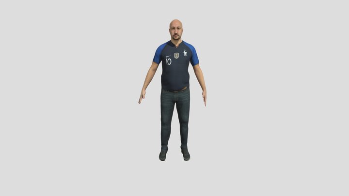 JN moi MBAPPE 3D Model