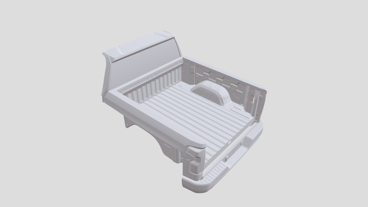 Chevy Truck Bed 3D Model