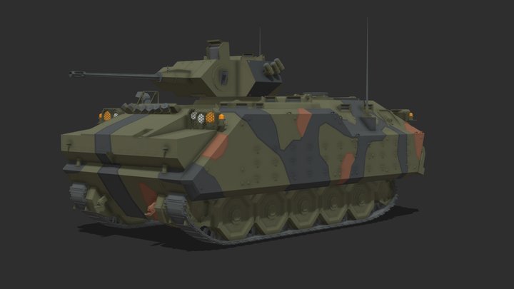 [Low Poly] ACV-15 3D Model