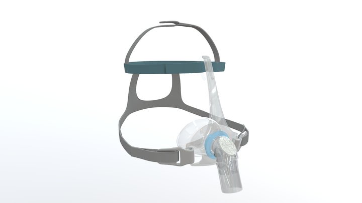 NASAL MASK SLEEP DEVICE Ⅱ – Kostenloses 3D-Modell STL