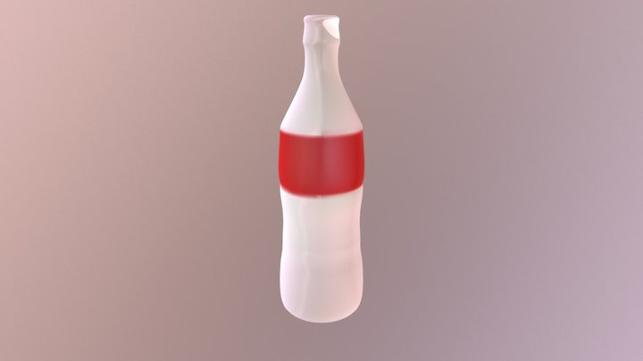 Botella Coca 3D Model