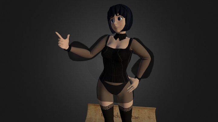 Kaylix In Black 3D Model